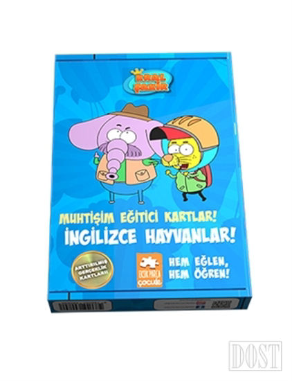 Muhtişim Eğitici Kartlar! - İngilizce Hayvanlar!